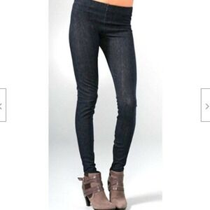 JOE'S JEANS‎ Womens S Small Skinny Legging Jeggings Pull On Zip Ankle Dark Denim